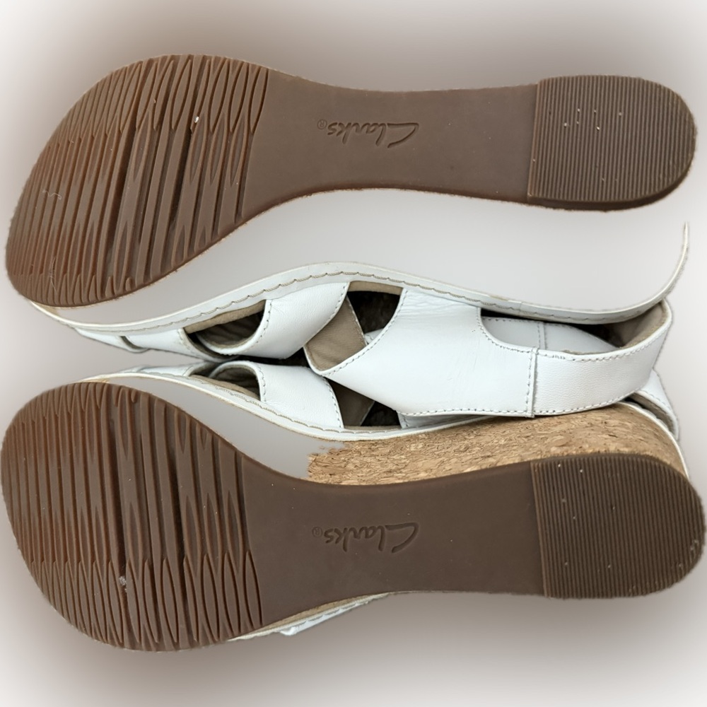 Clarks Annadel Pearl Wedge Sandal size 9 - Picture 7 of 11